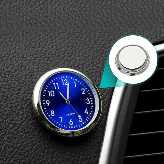 Thermomètre Voiture Sans Fil Horloge Voiture 12V LED - Horloge Numérique Tableau De Bord