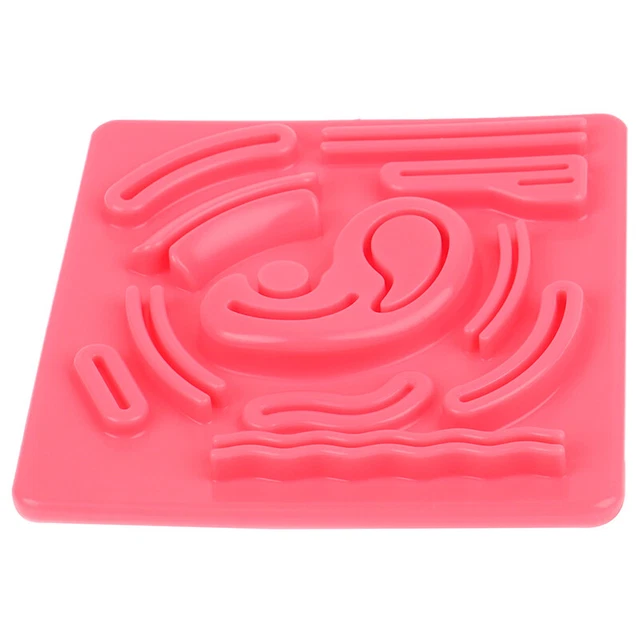 1 pz modulo punto 3D modulo stuocco pelle cucitura in silicone laparoscopica RODE