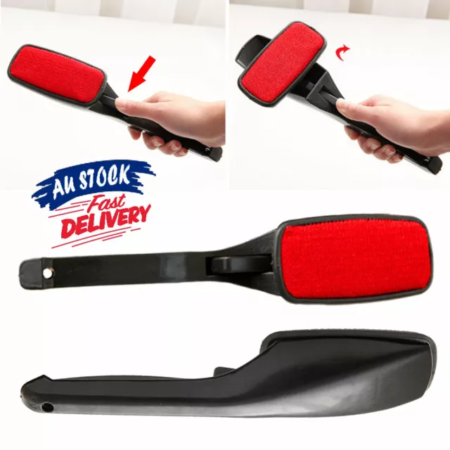 Pet Hair Remover Dust Brush Cleaning Swivel Rakish Magic Lint Clothing Dry