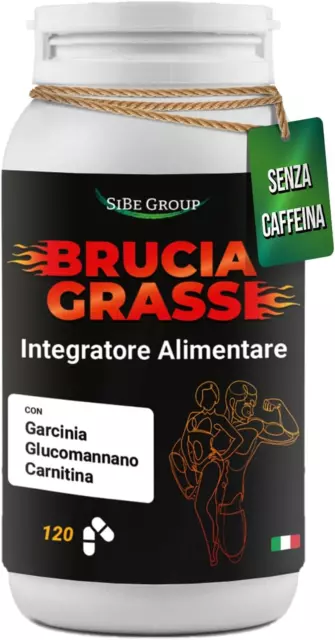 Drenante Forte Dimagrante Brucia Grassi Potente Veloce Con Glucomannano Garcinia