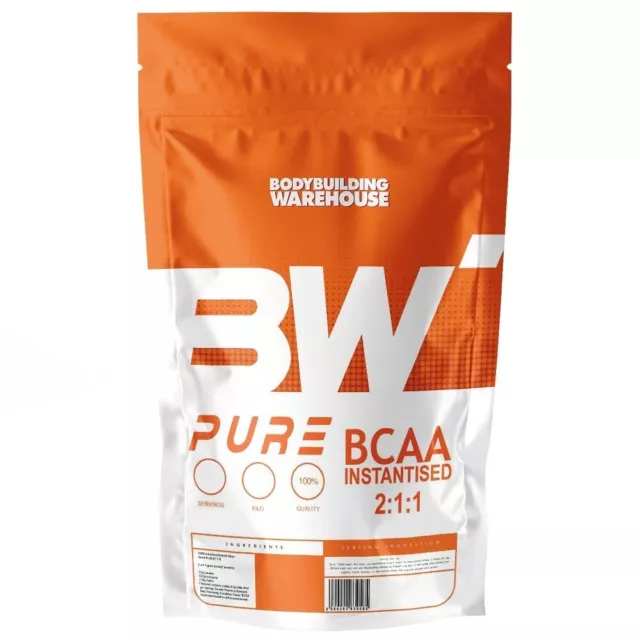 250g Instantised BCAA Powder 2:1:1 / iBCAA Amino Acid Powder (Unflavoured)