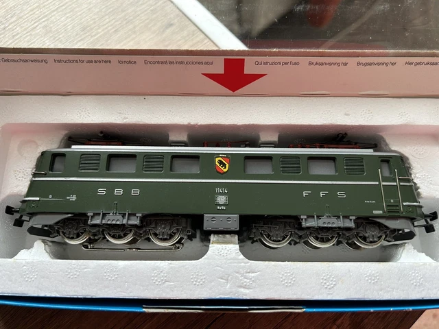 HAG HO SCALE SBB FFS 11116 ELECTRIC LOCOMOTIVE  BOXED AS FOUND
