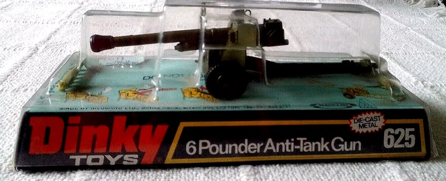 A 6 Pounder Anti-tank Gun from Dinky Toys
