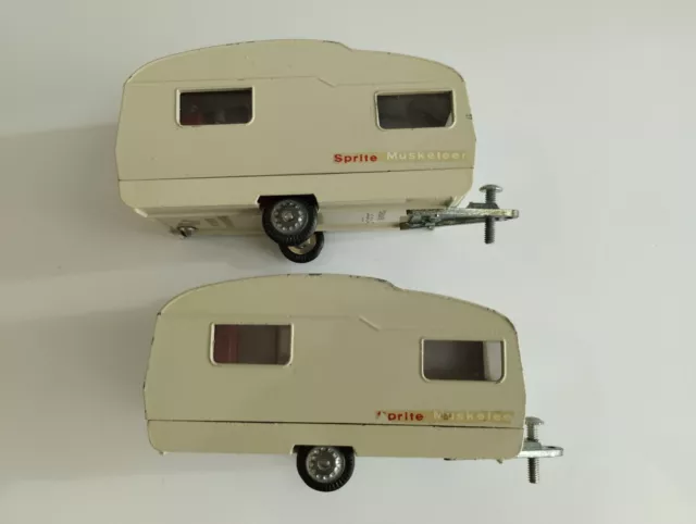 Tekno Denmark No. 815 Sprite Musketeer Caravan X 2