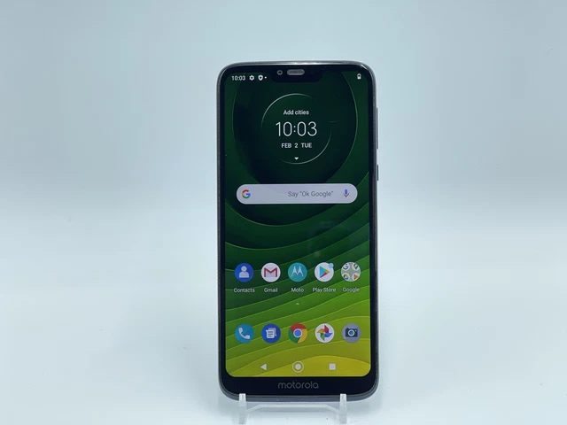 MOTOROLA MOTO G7 Power NA XT19556 32GB XT1955-5 (Cricket) Blue (E