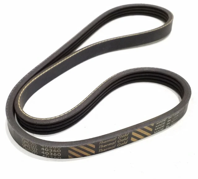 40360 FCI THERMAL Gold Serpentine Belt Made In USA Free Shipping 40360
