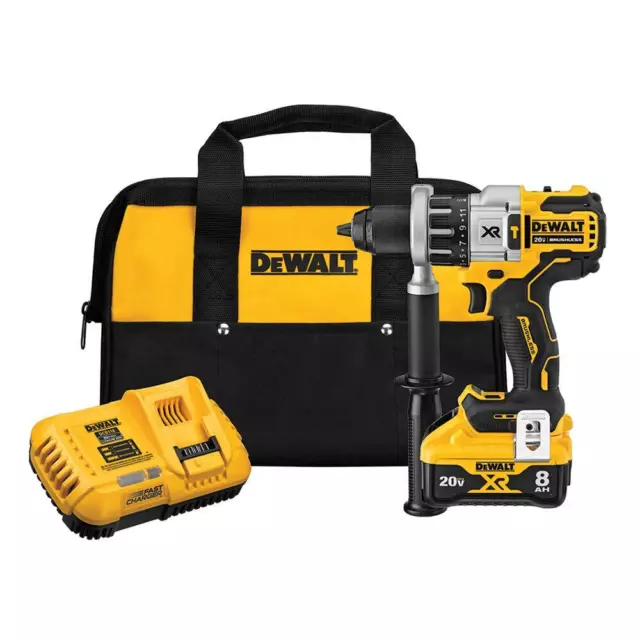 Dewalt 20V Max Power Detect Xr 1/2In Brushless Hammer Drill/driver Kit