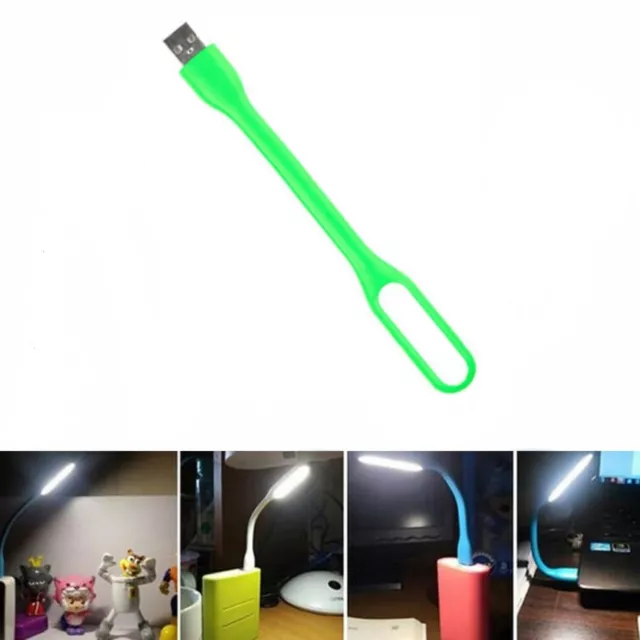 Lampadina Da Lettura Flessibile Usb Led Luce Notturna Per PC Laptop Power Bank