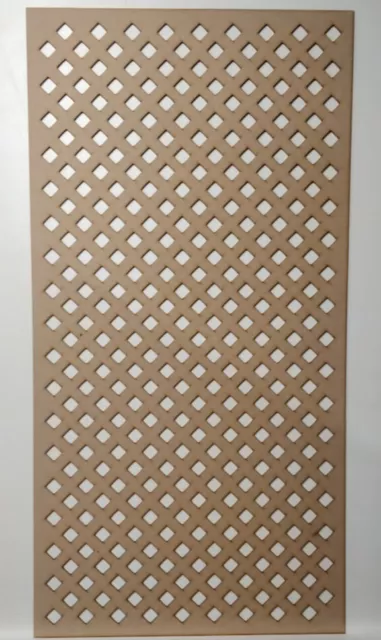 Radiator Cabinet Decorative Screening Perforated 3,4 & 6mm thick MDF lasercut D3