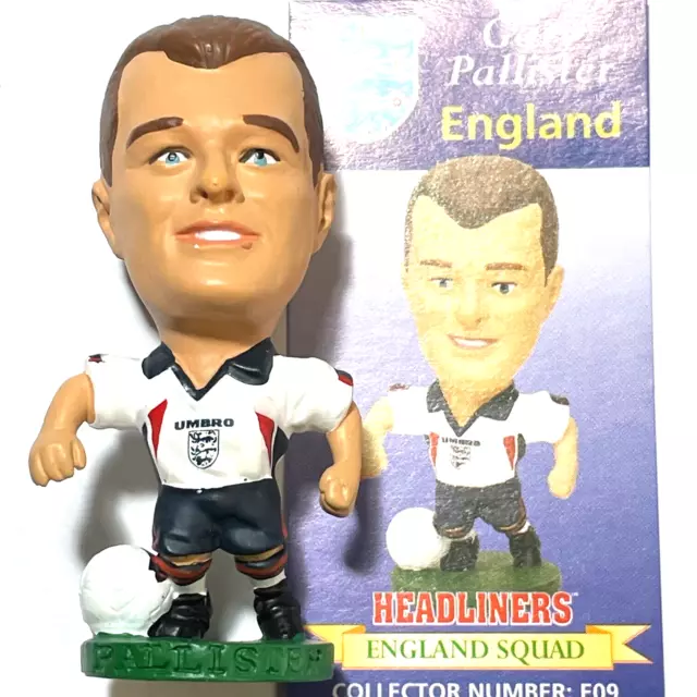 PALLISTER England Home Corinthian Headliner WC 98 Figure Loose/Card E09