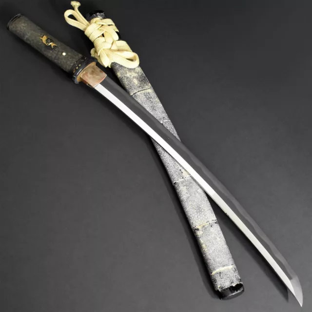 ANTIQUE NIHONTO JAPANESE KATANA SWORD WAKIZASHI MASANORI 正則 signed w/KOSHIRAE NR