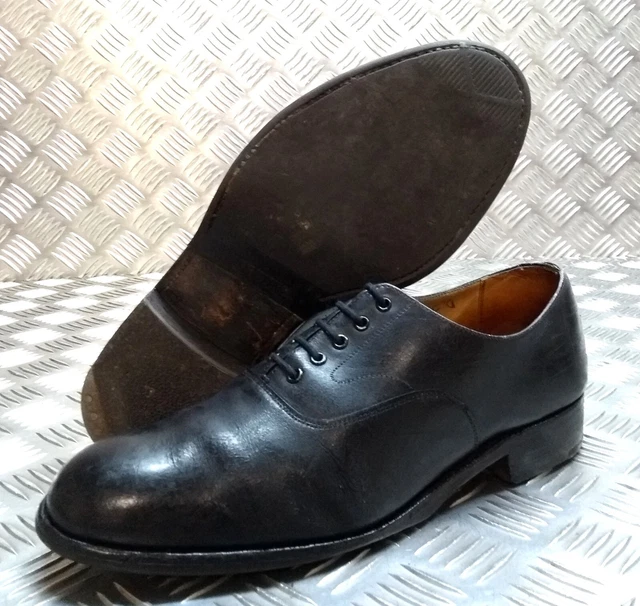 NAVAL OXFORD CHAUSSURE Marine Britannique Officiers Robe Uniforme Sans naval-oxford-chaussure-marine-britannique-officiers-robe-uniforme-sans
