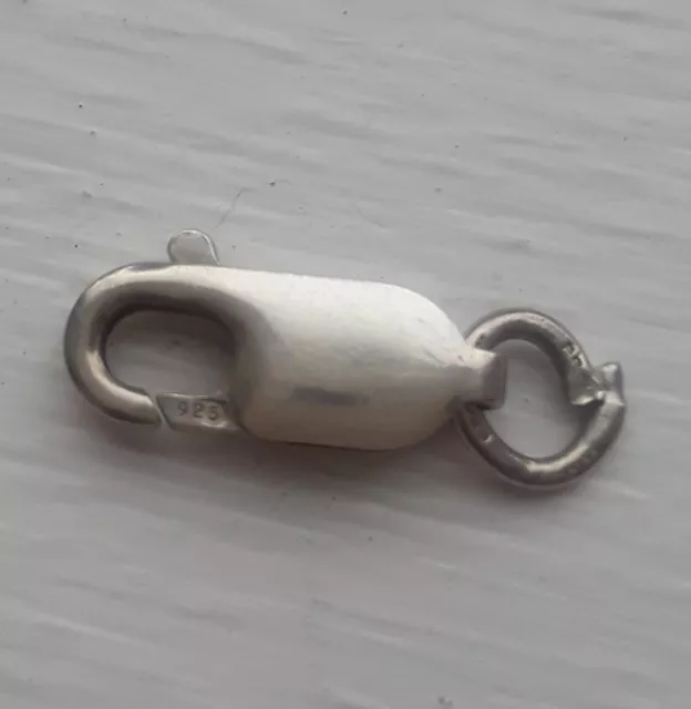 Sterling Silver 9.25 Lobster Claw 13 mm