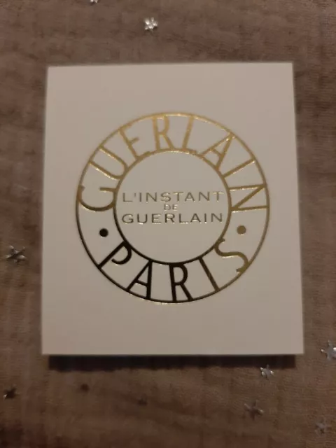 Carte Parfumée - Perfume Card . Guerlain - L'instant