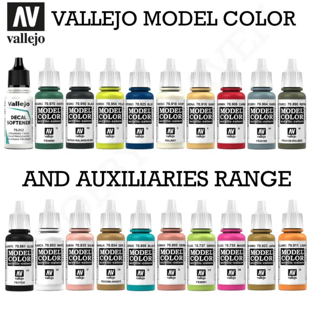 Vallejo Model Color Paints Full Range Combined Fast Shipping