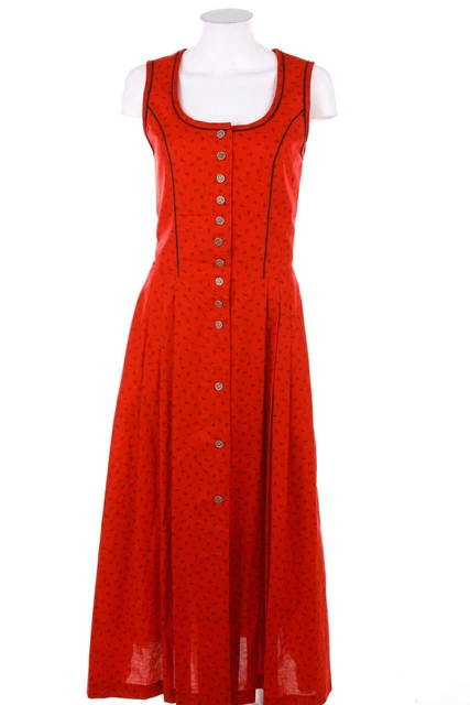 LANDHAUS C&A NATURALMENTE Dirndl Oktoberfest stampa fiori D 36 rosso