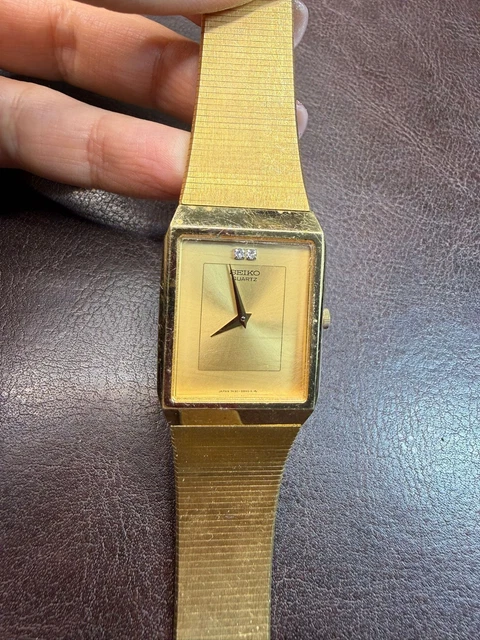ヴィンテージ SEIKO 7430-5209 ローマン文字盤 1980年代 7430-5340 R 