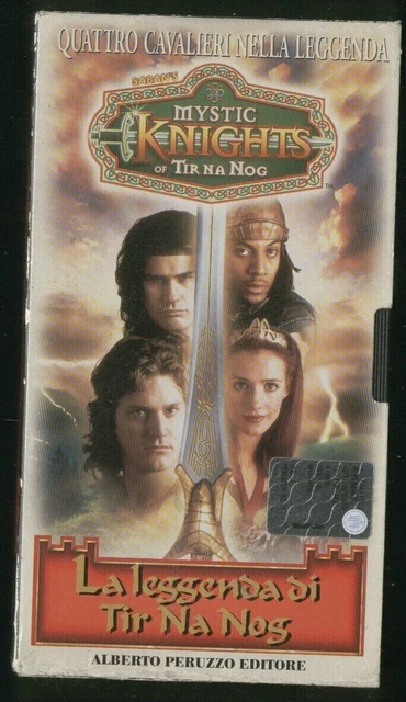 LA LEGGENDA VHS quattro CAVALIERI nella LEGGENDA mystic knights TIR NA