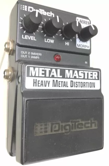 Digitech Metal Master Heavy Metal Distortion Foot Pedal Tested