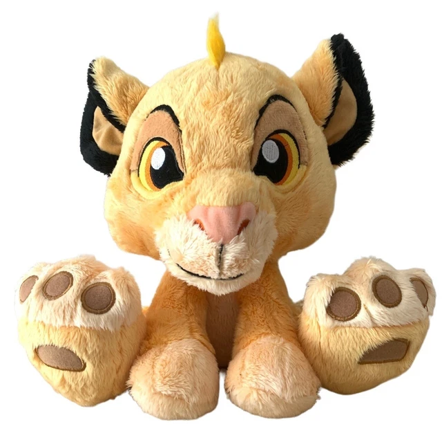 DISNEY PARKS EXCLUSIVE Plush Simba Big Feet The Lion King Stuffed