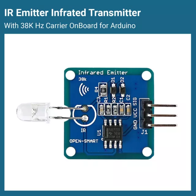 Infrared LED Module Transmitter IR 5mm Remote Arduino PI