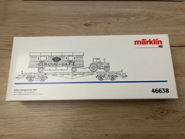 Märklin H0 46638 Zirkus-Transport le Obb Dans Emballage D'Origine
