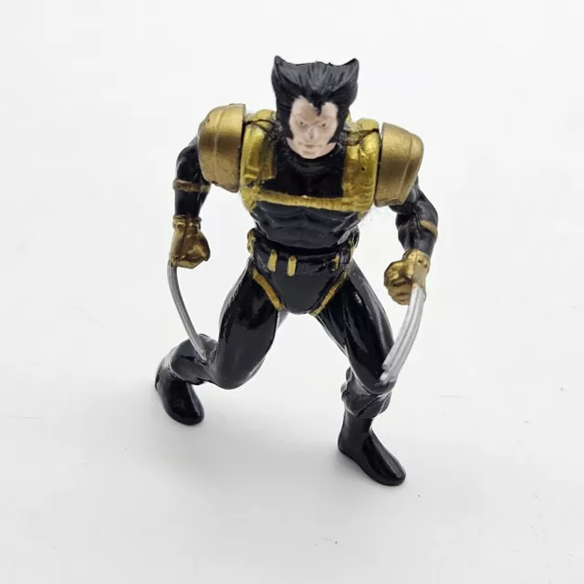 1994 Marvel X-MEN Wolverine Heavy Metal Heroes Figures Die Cast Toy Biz