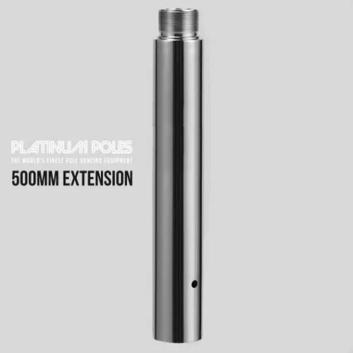 PLATINUM POLES™ 45mm Dance Pole 50cm / 500mm Extension Pole