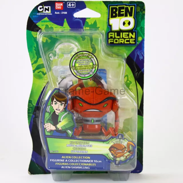 Actionfigur Spielset Ben 10 Alien Force Brainstorm 10cm Superhirm NEU OVP