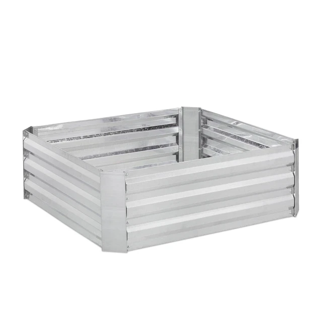 Hochbeet Metall Gemüsebeet Blumenbeet Pflanzbeet verzinkt Kräuterbeet 30x90x90