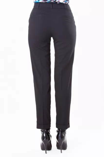 Black pants with a zipper on the side Size 0, 2, 4, 6, 8 US Fashionable NEW 3