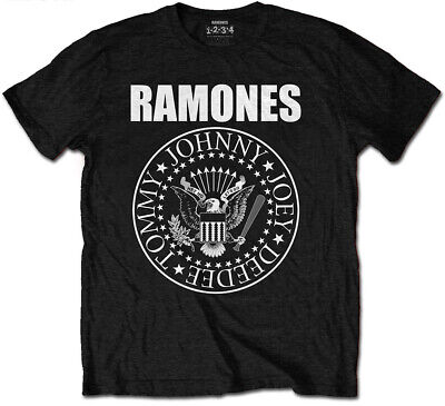 Ramones 'Presidential Seal' (Nero) T-Shirt Per Bambini - Ufficiale al 100%