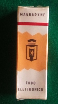 Tube valvola radio Magnadyne 12ET1 new in box sigillata 