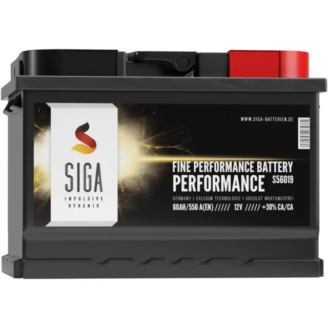 BSA Autobatterie 12V 44AH 390A/EN Starterbatterie ersetzt 45Ah 50Ah 46Ah  40Ah : : Auto & Motorrad