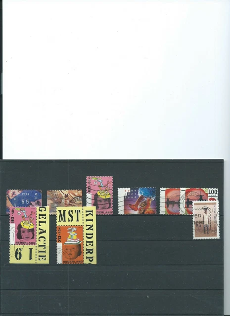 Briefmarken Niederlande gestempelt aus 1995-1999 2