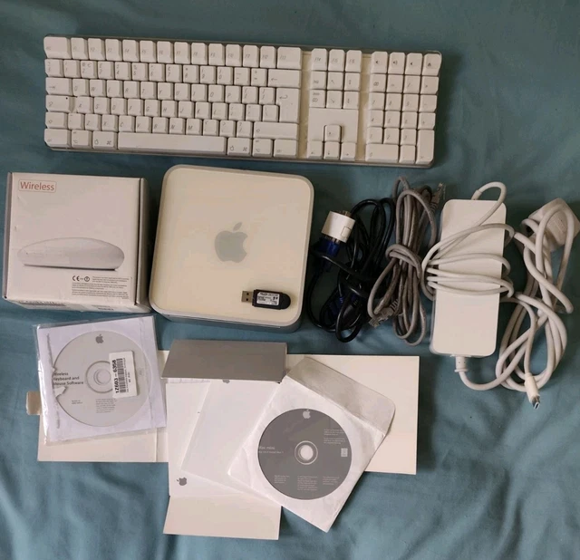 APPLE MAC MINI G4 1.25GHz PowerPC Mac OS X 10.4.11 Vintage