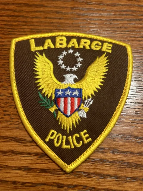 La Barge Wyoming WY Police Patch