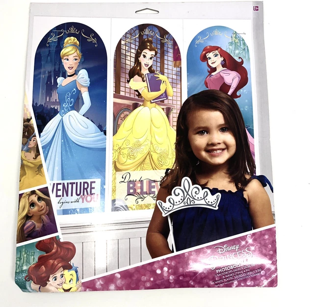 DISNEY PRINCESS PARTY Photo Booth Prop Kit Birthday Set Ariel ...