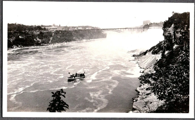 VINTAGE PHOTOGRAPH 1924-1928 Bridge Cars Autos Niagara Falls New York