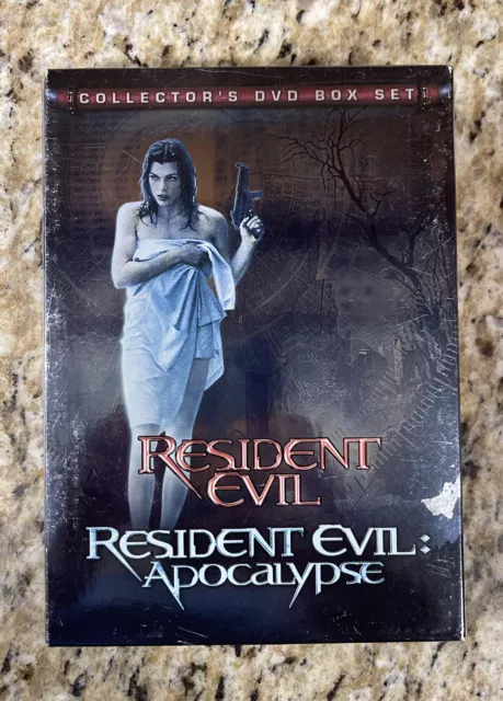 Resident Evil /Resident Evil: Apocalypse Box Set (DVD, 2004, 3-Disc Set, Special