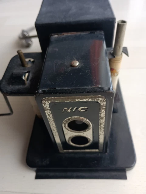 Projecteur De Film NIC étain Années 1950 – Avec 18 Films, Vintage, Bon état
