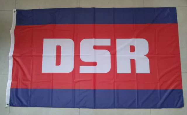 EAST GERMAN/DDR Deutsche State Rostok ferry (DSR) flag