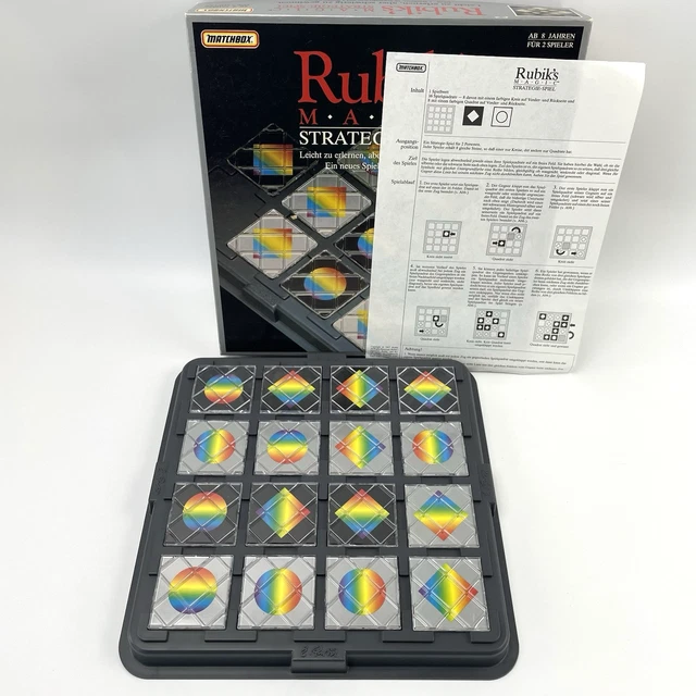 Jeu Vintage Rubik's Magic Par Matchbox - Jeu De Stratégie, Occasion
