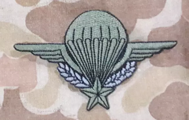 Brevet parachutiste  basse visibilite .COS forces speciales . Patch ecusson