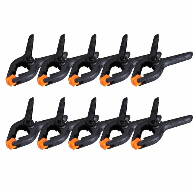 2inch Adjustable Plastic Woodworking Clamp Carpentry Clamps Spring 10pcs/lot