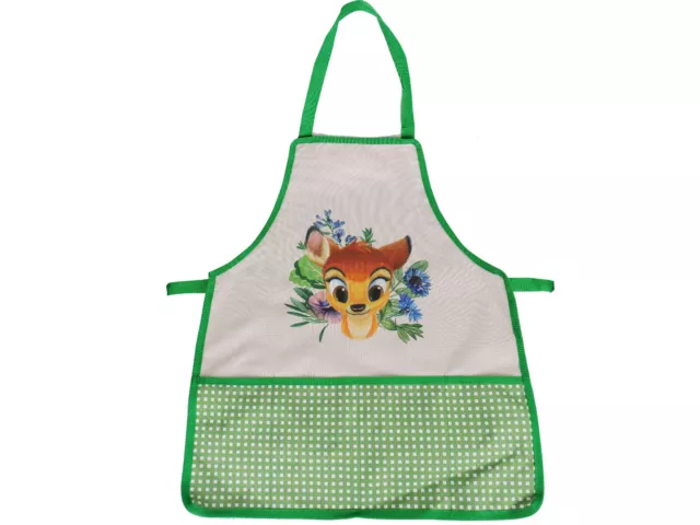 Gartenschürze Disney BAMBI Schürze Kinder Garten Kinderschürze Pflanzschürze neu