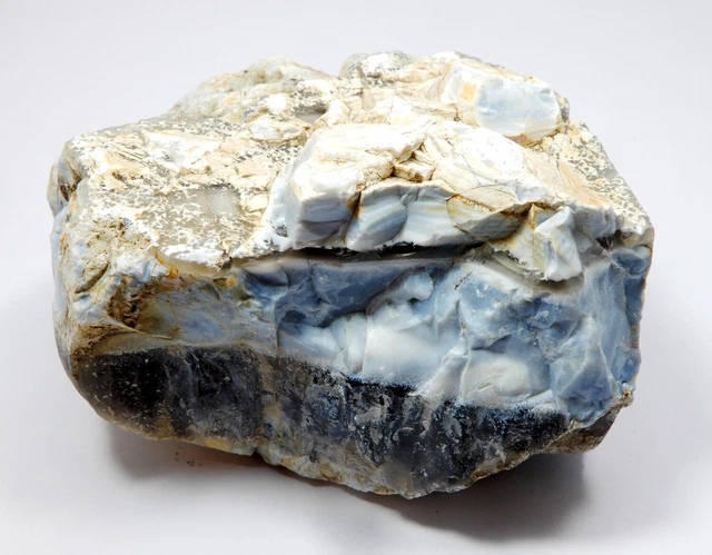 Natural Earth Minded Untreated 1427.50 Ct Huge White line Opal Rough Loose Gems