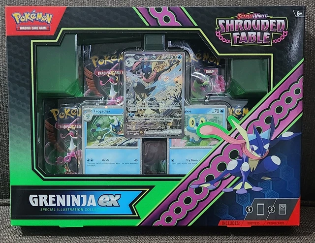 POKMON SHROUDED FABLE Greninja ex Special Illustration Collection Box ...