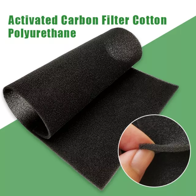 1m Air Conditioner Activated Carbon Purifier Pre Filter Fabric Thickness 3/5mm