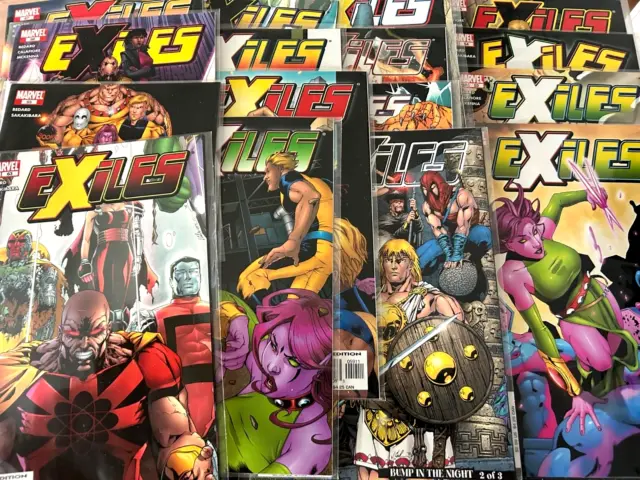 Exiles (2004/05) Comic Lot # 52-67 VF/NM 16 Issue Lot Marvel MCU X-men Wolverine